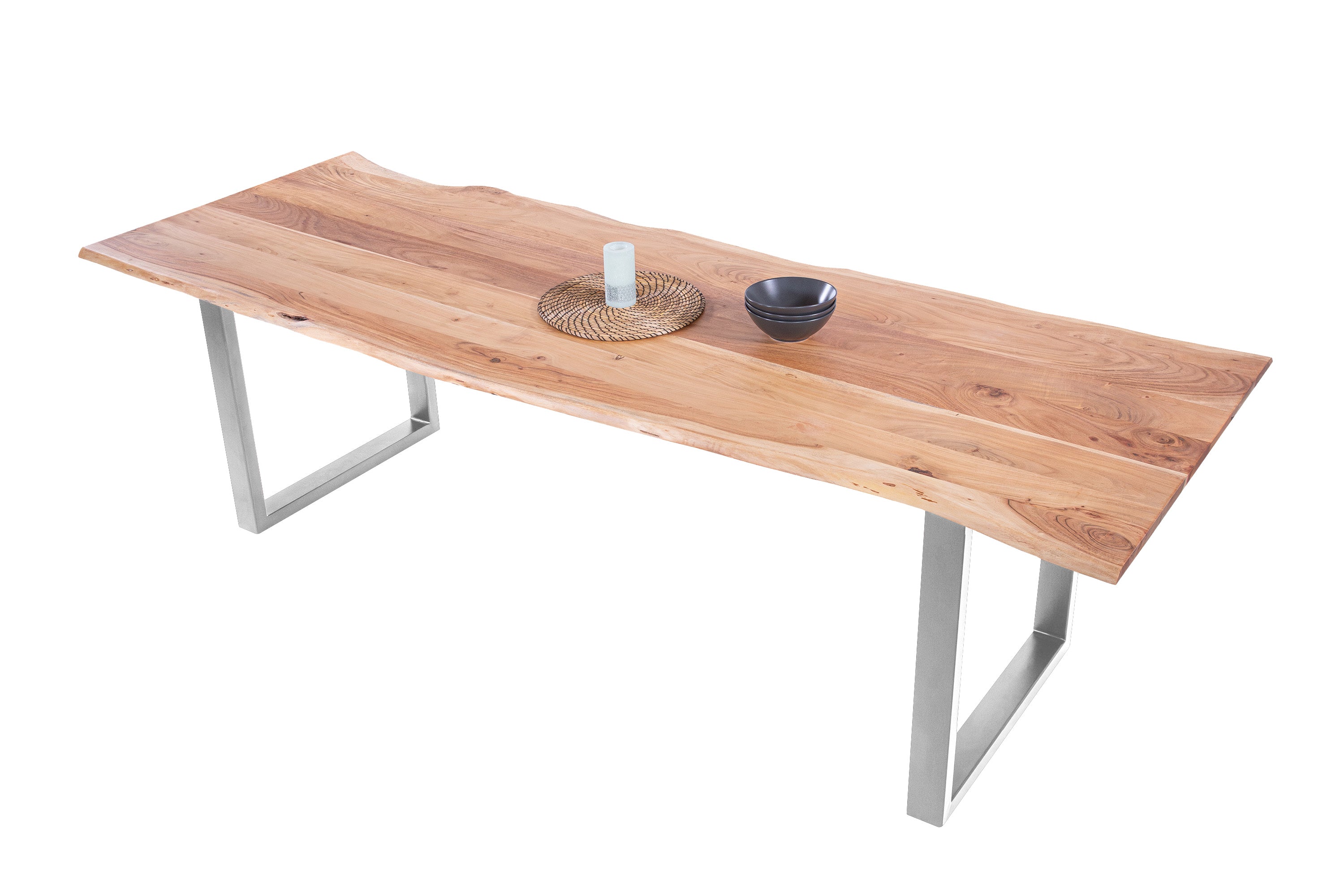 #naturfarben #260x100 #u-gestellsilber