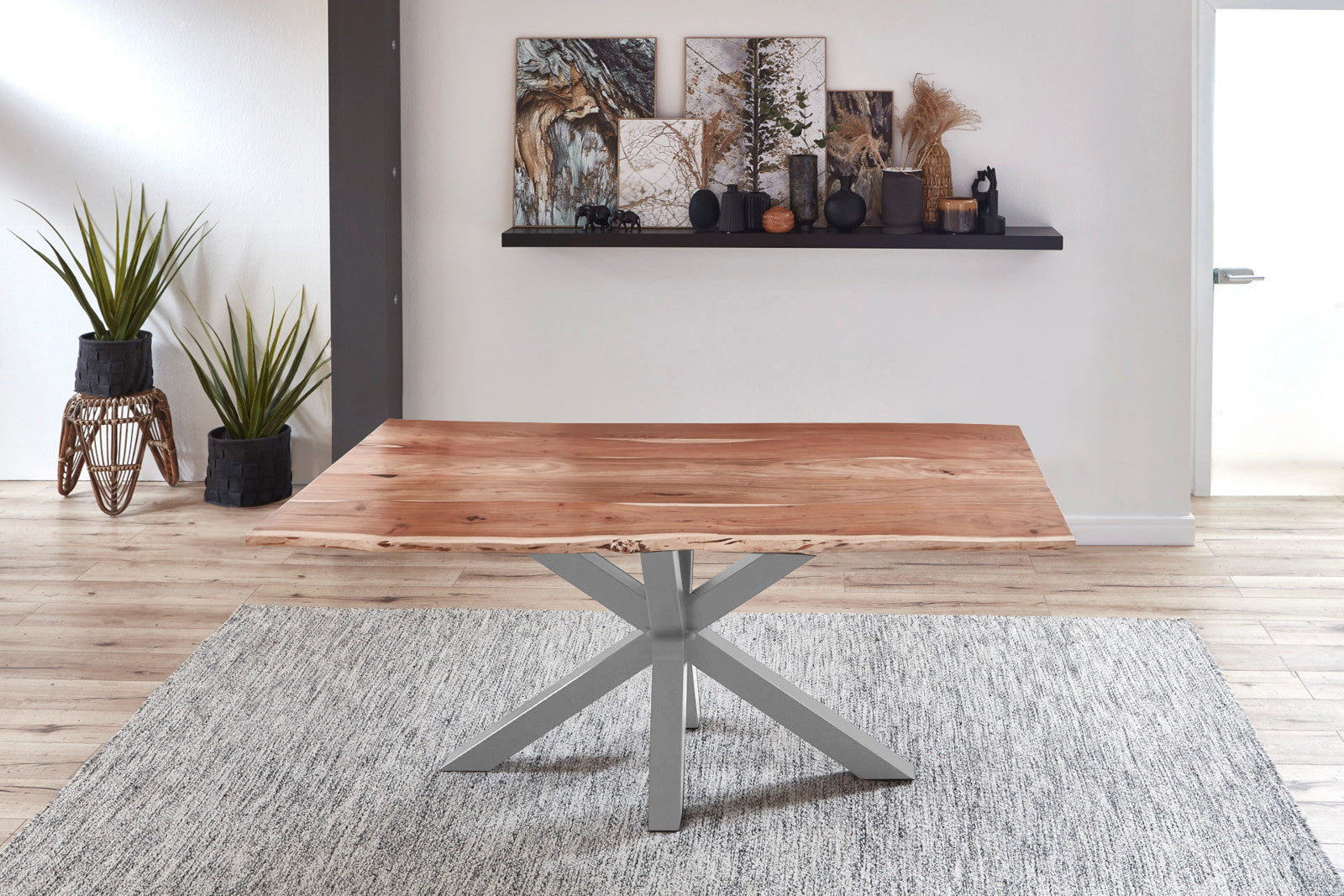 #naturfarben #160x85 #spider-gestellsilber
