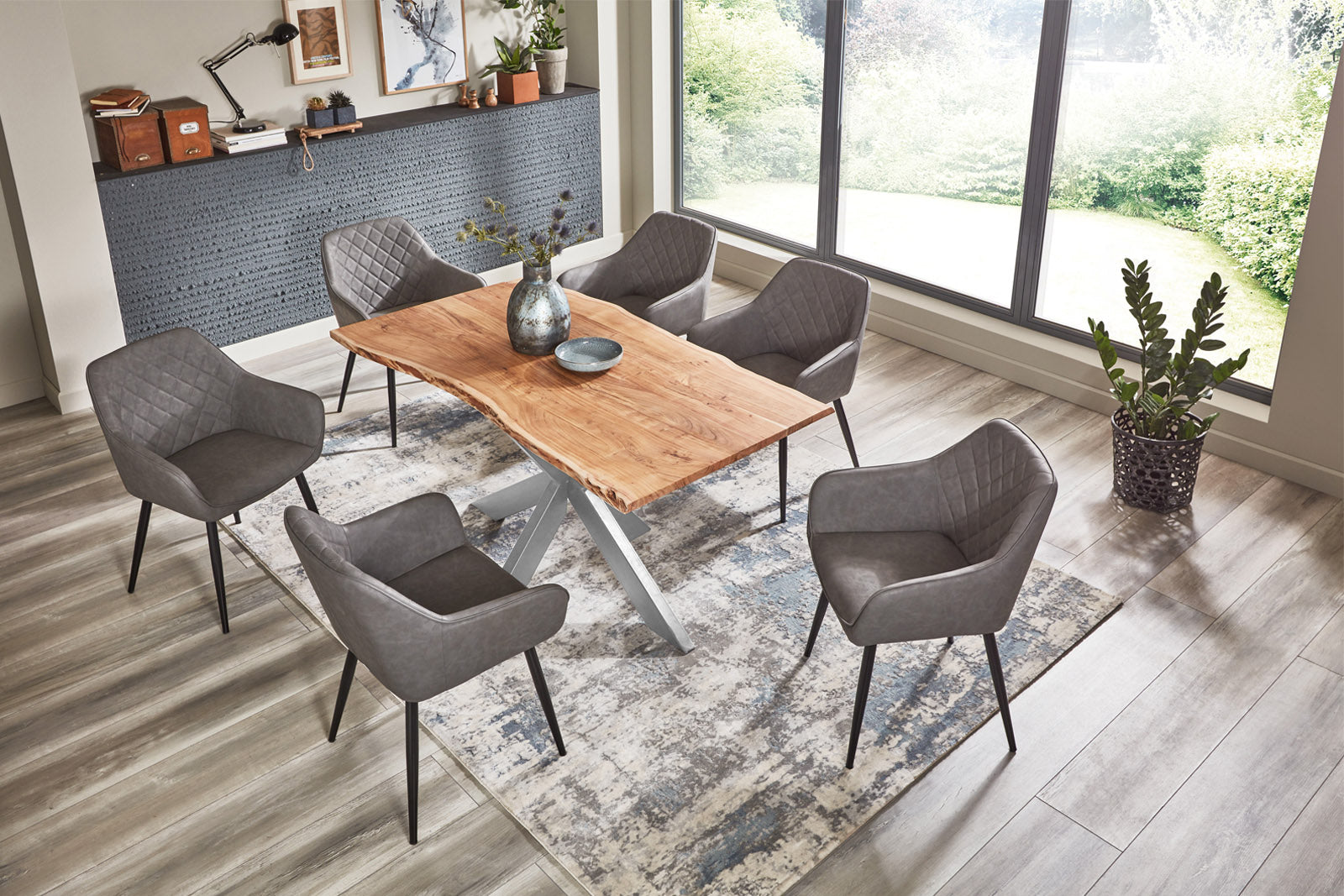 #naturfarben #160x85 #spider-gestellsilber