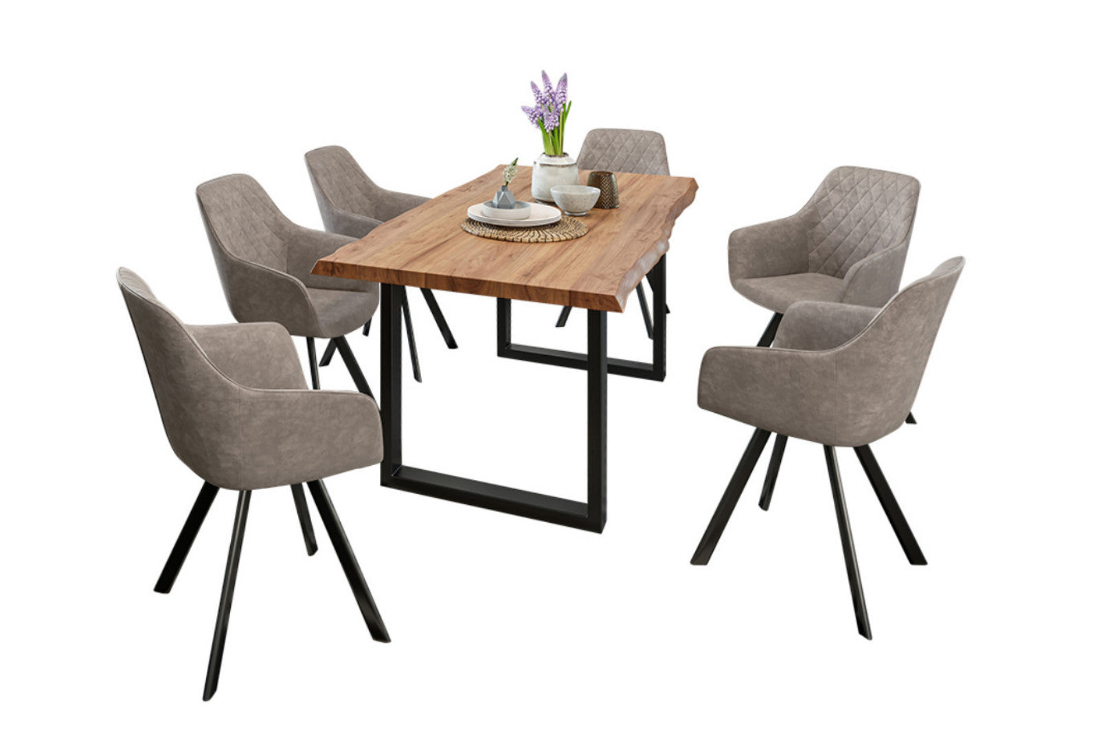 #nussbaumfarben #120x80 #u-gestellschwarz