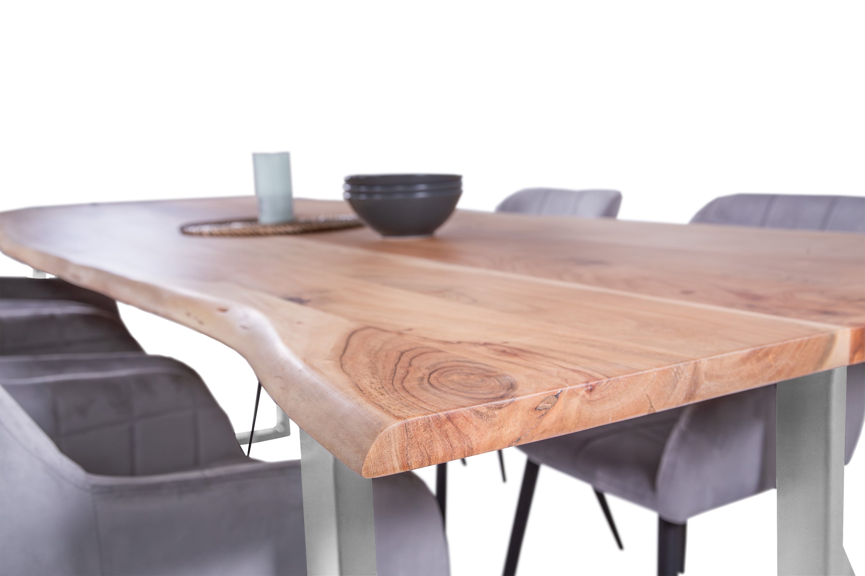 #naturfarben #280x100 #u-gestellsilber