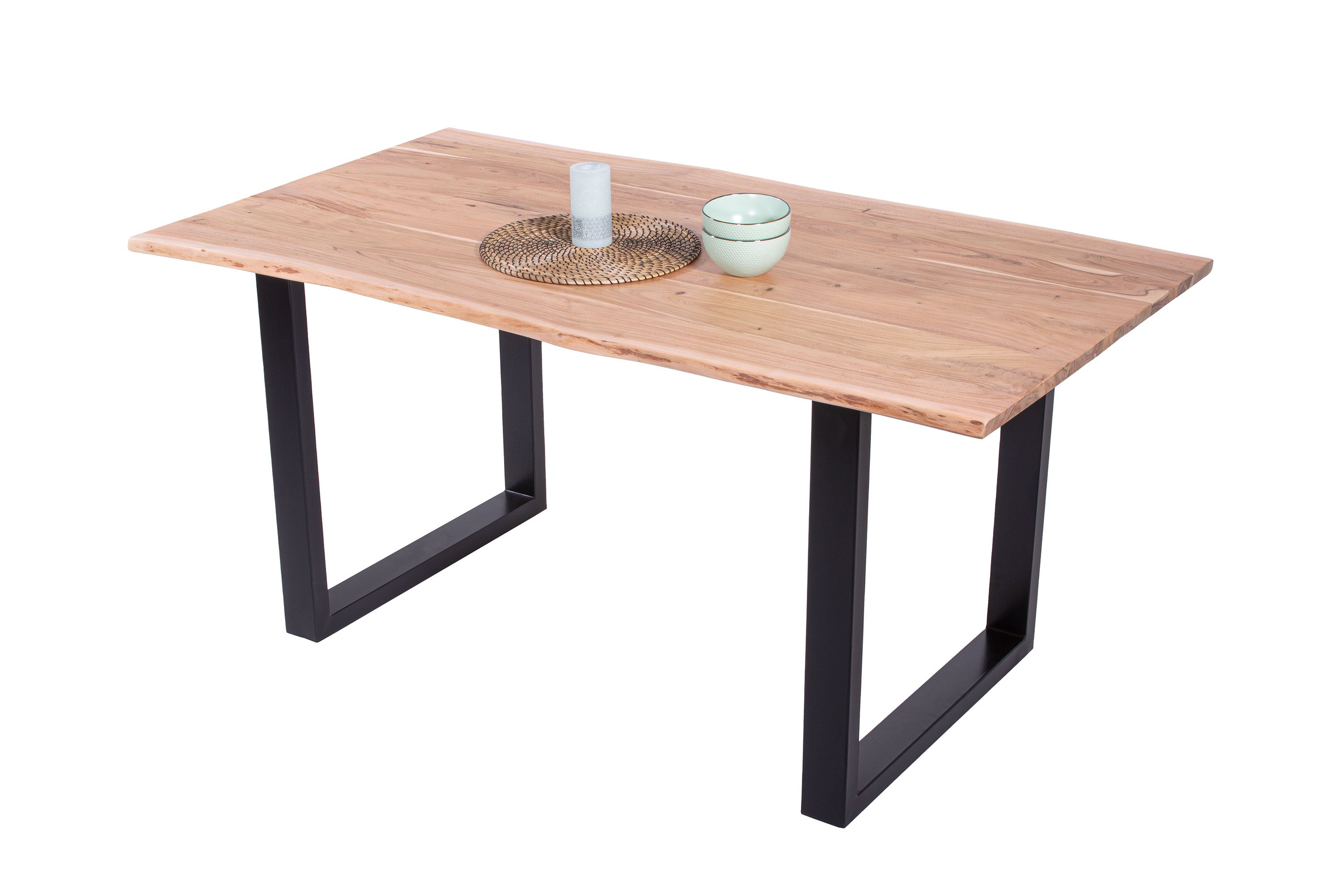 #naturfarben #140x80 #u-gestellschwarz