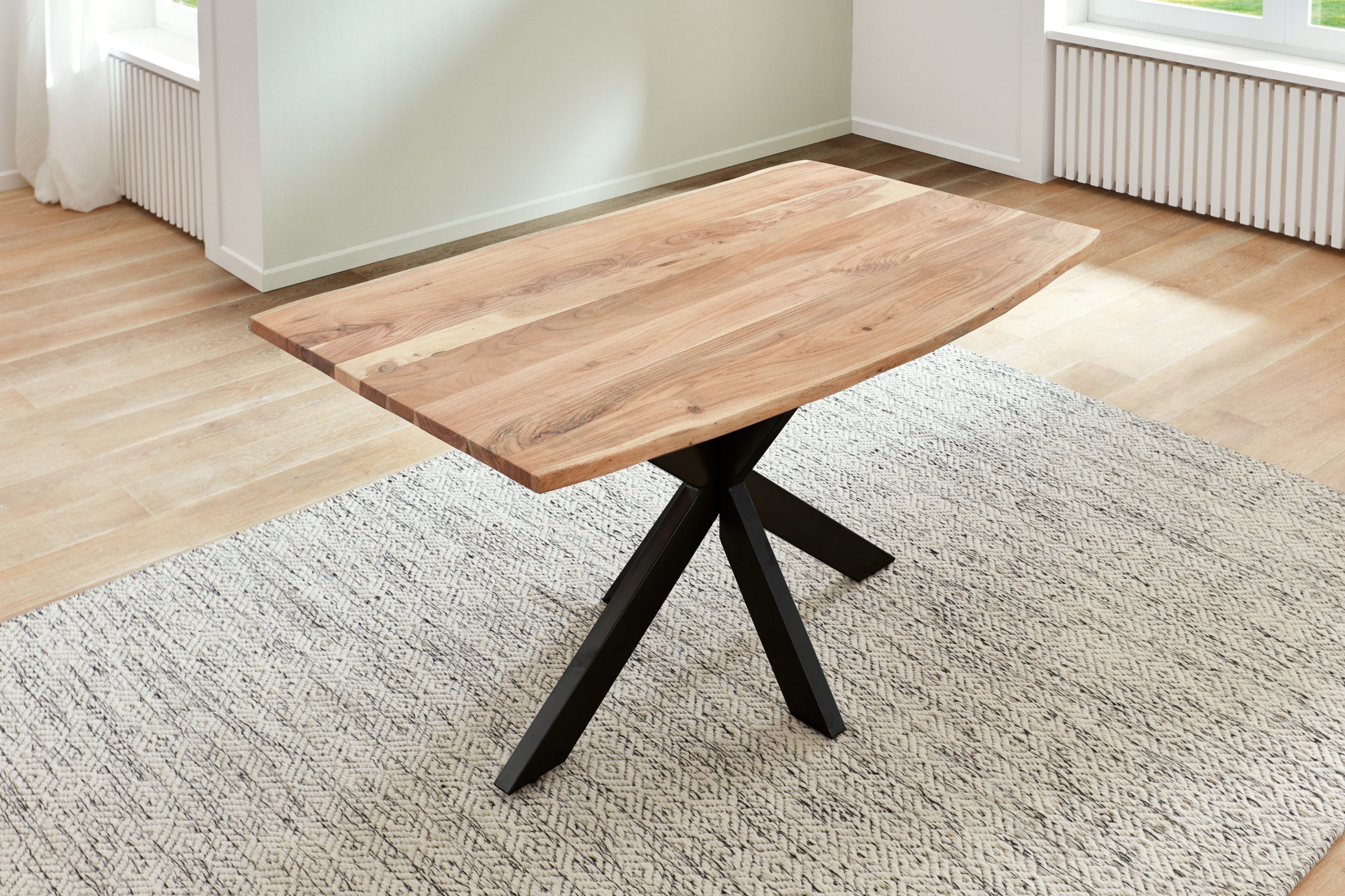 #naturfarben #200x100 #spider-gestellschwarz