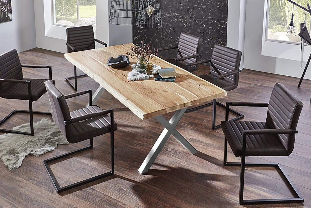 #naturfarben #300x100 #x-gestellsilber