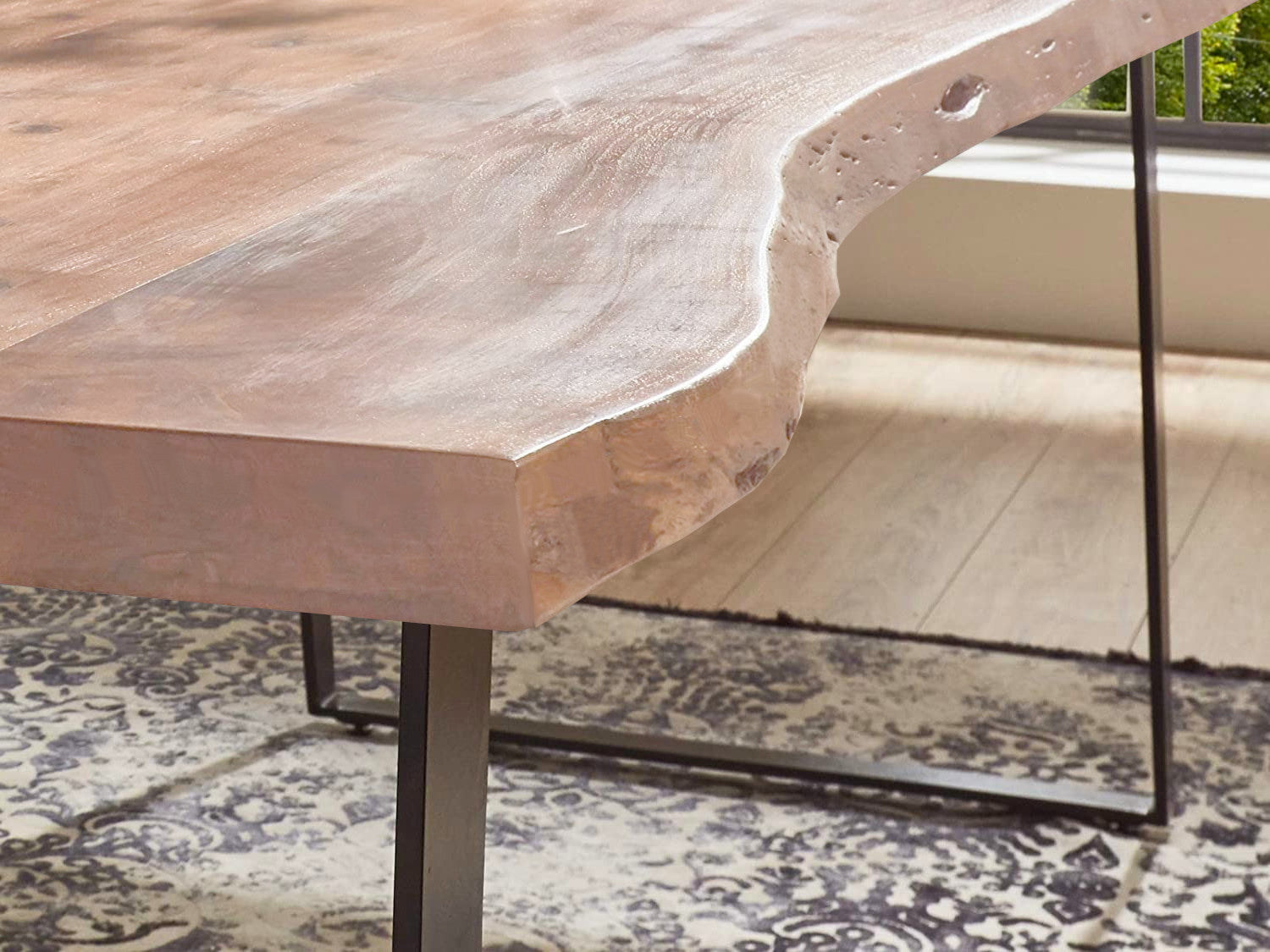 #naturfarben #180x90 #u-gestellschwarz