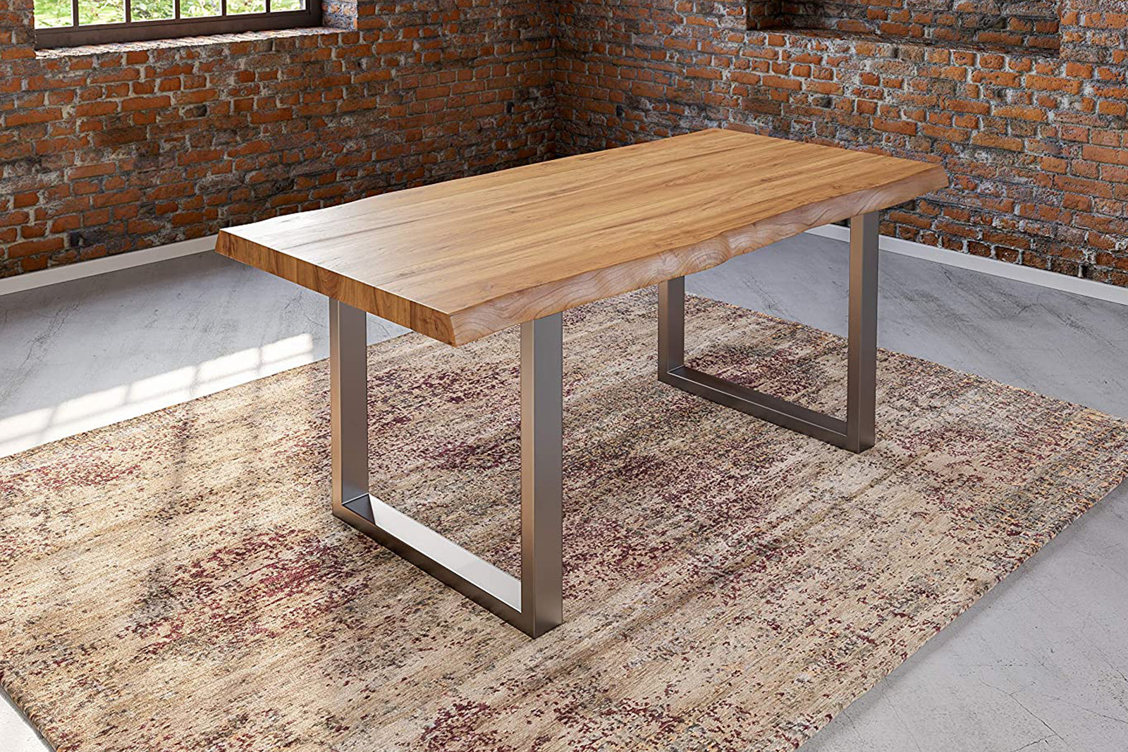#naturfarben #180x90 #u-gestelledelstahl