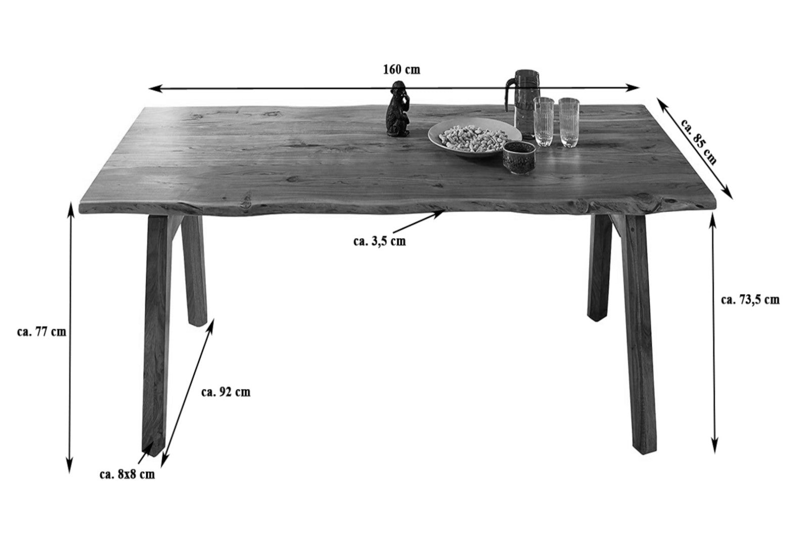 #naturfarben #160x85 #a-gestellholznatur