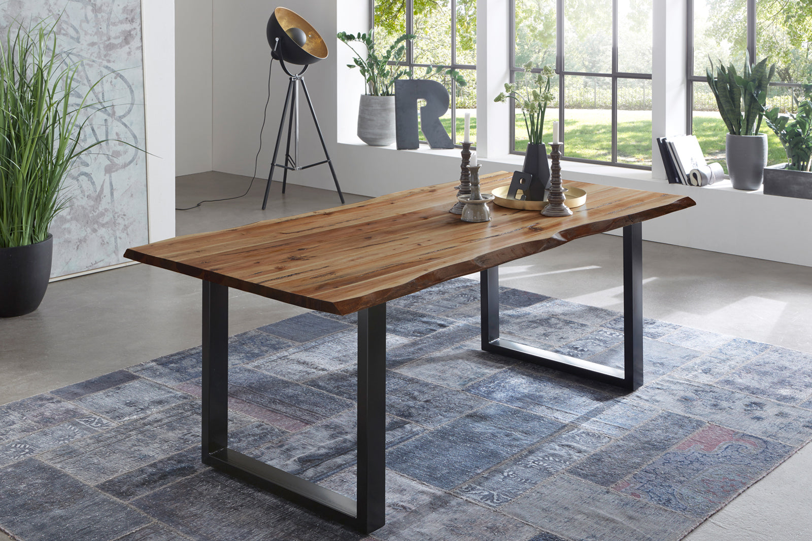 #naturfarben #160x85 #u-gestellschwarz