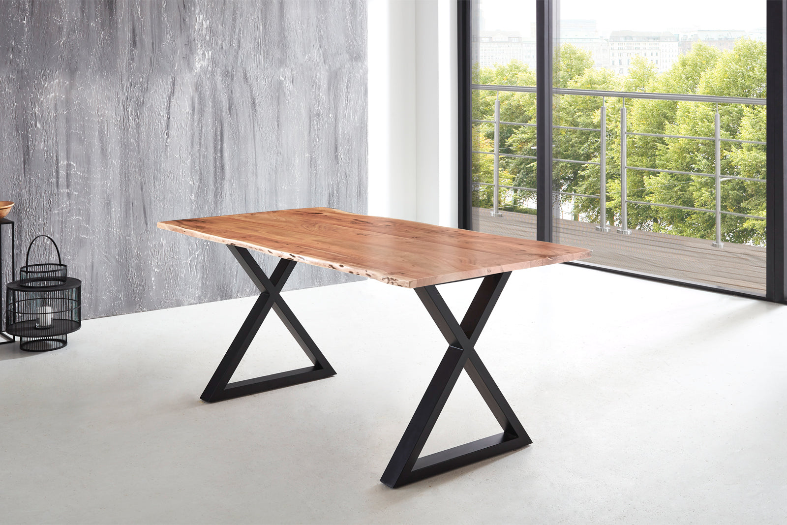 #naturfarben #140x80 #x-gestellschwarz