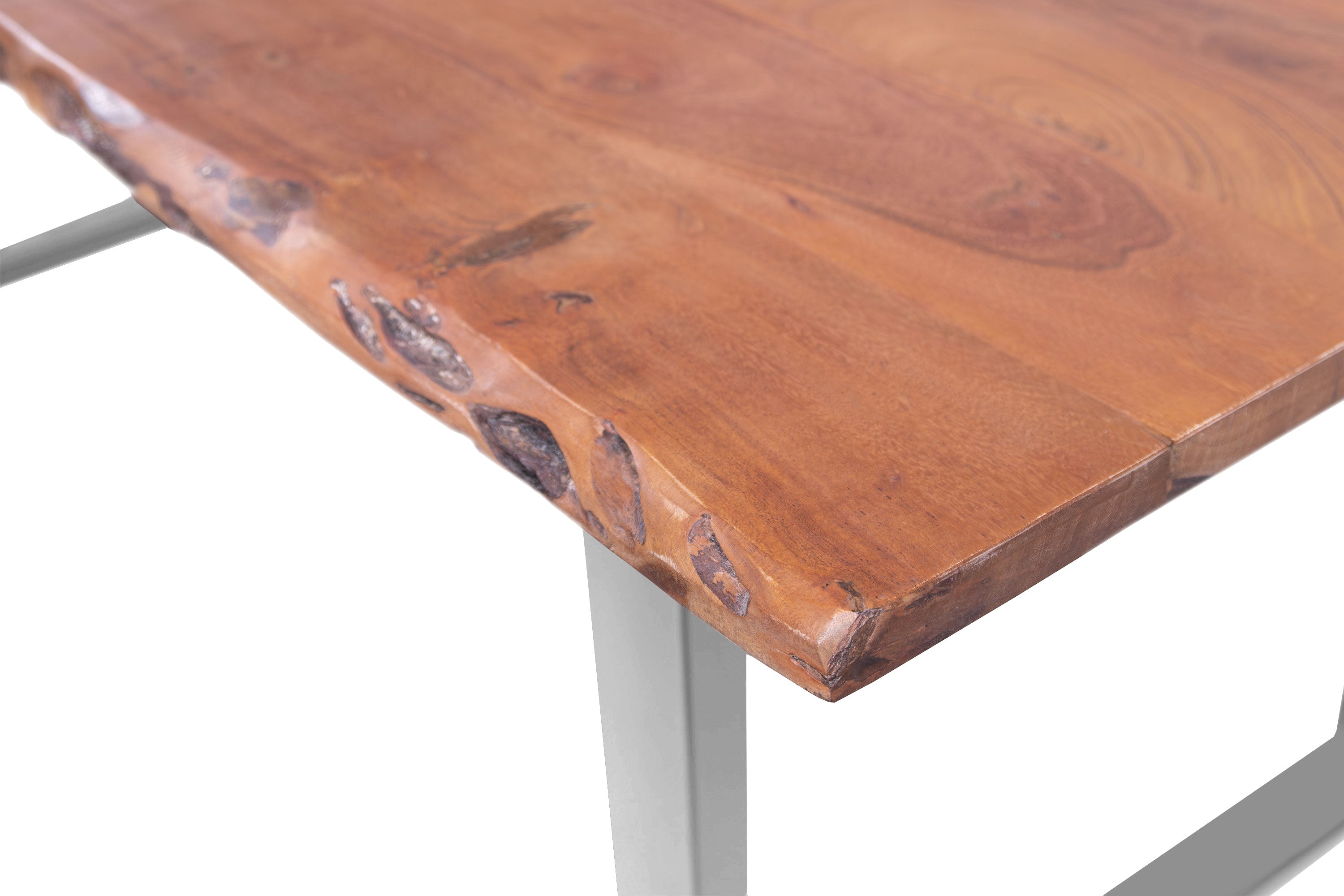 #nussbaumfarben #140x80 #u-gestellsilber