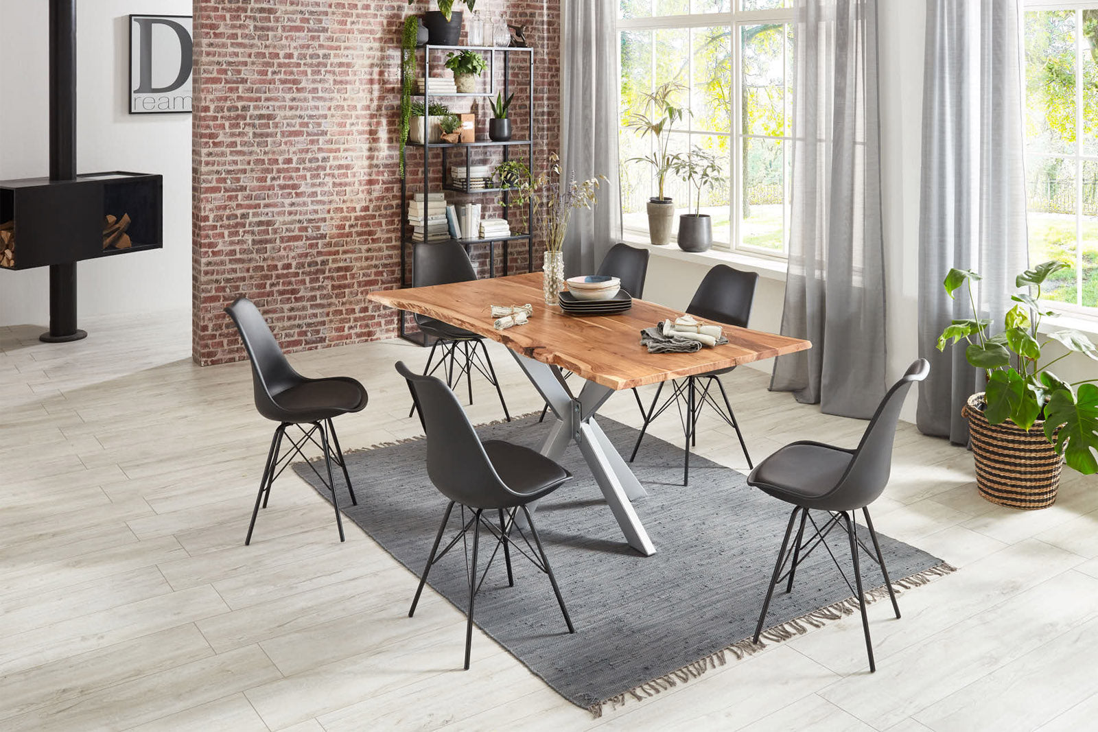 #naturfarben #120x80 #spider-gestellsilber