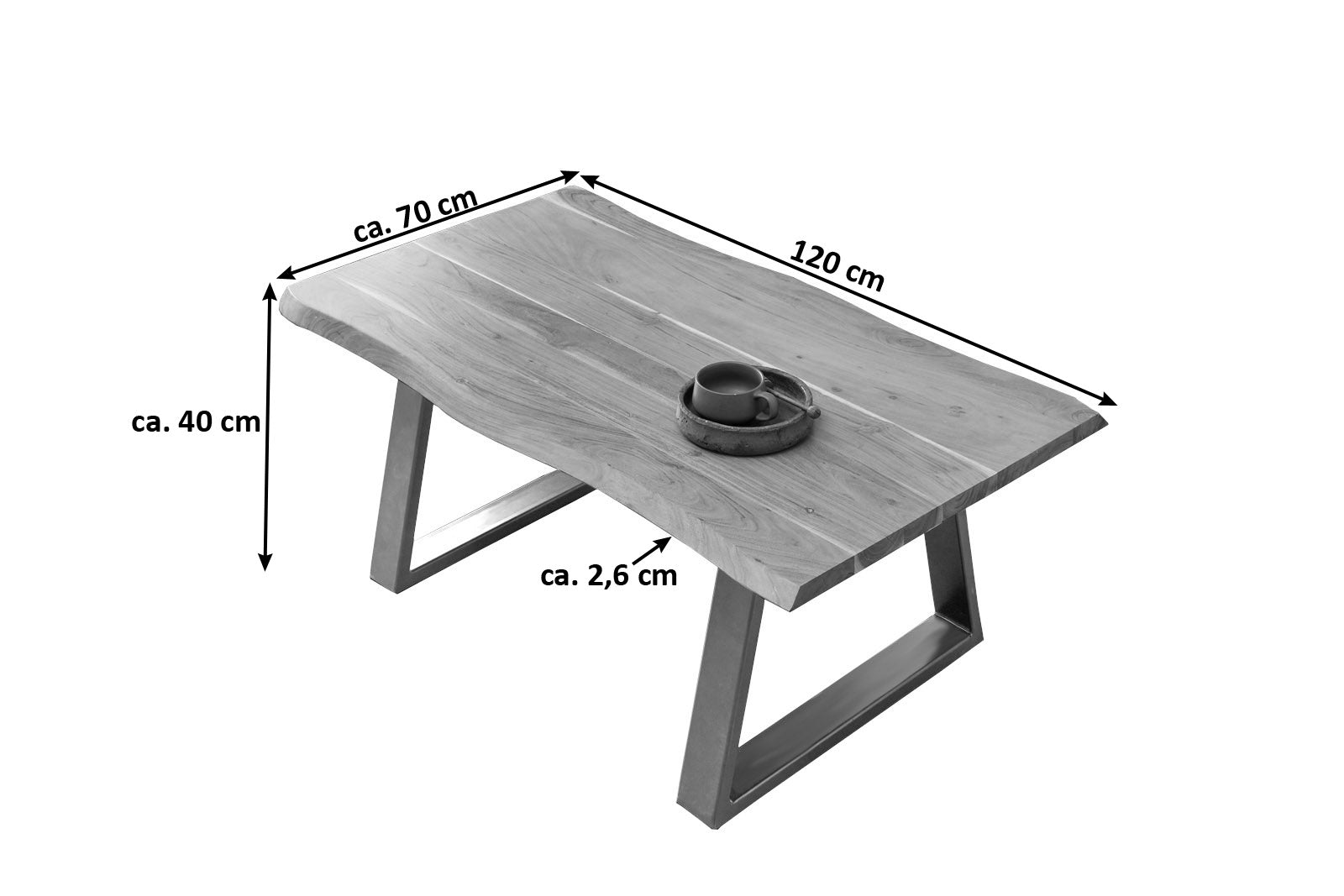 #naturfarben #trapez-gestellsilber