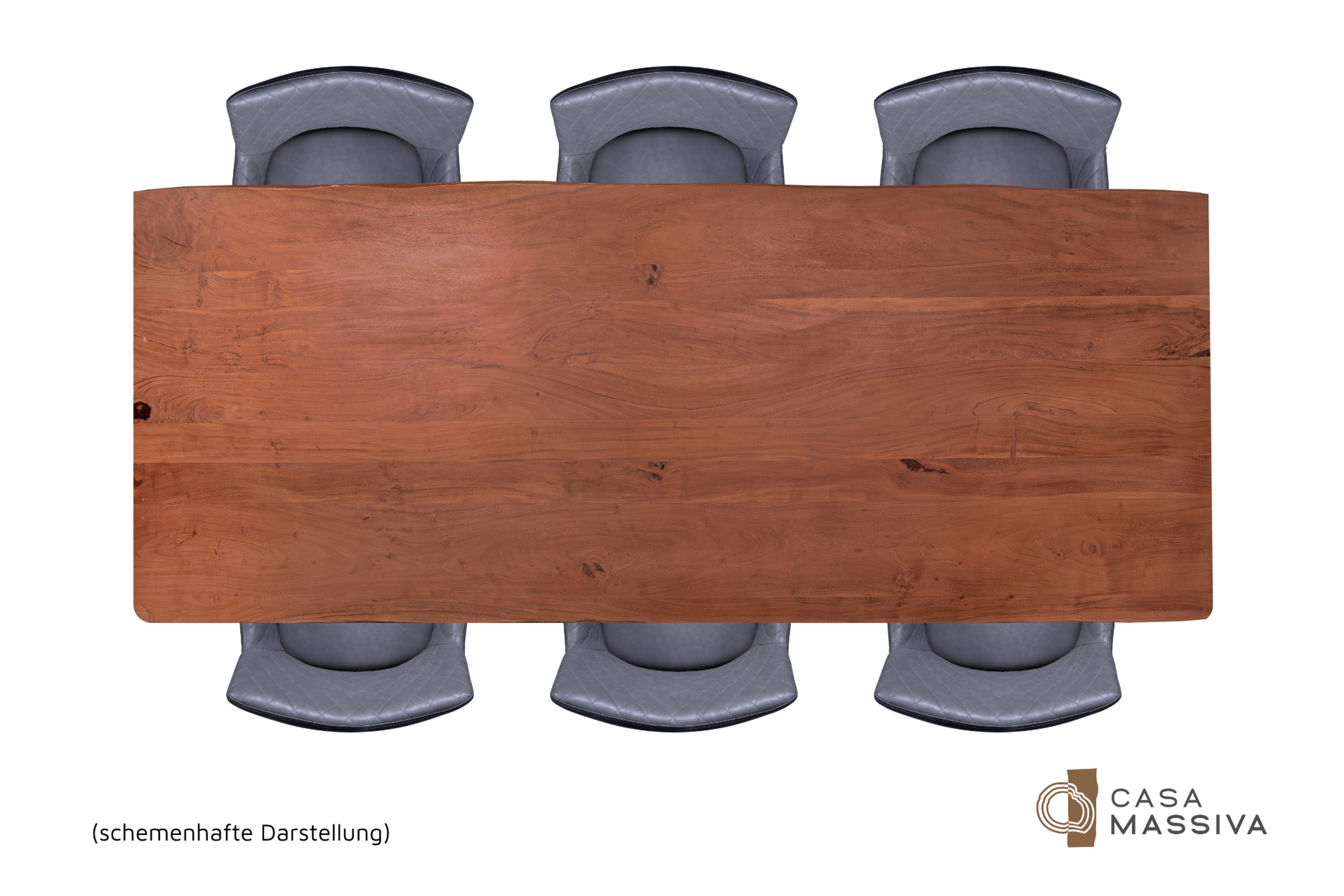 #nussbaumfarben #240x100 #u-gestellschwarz