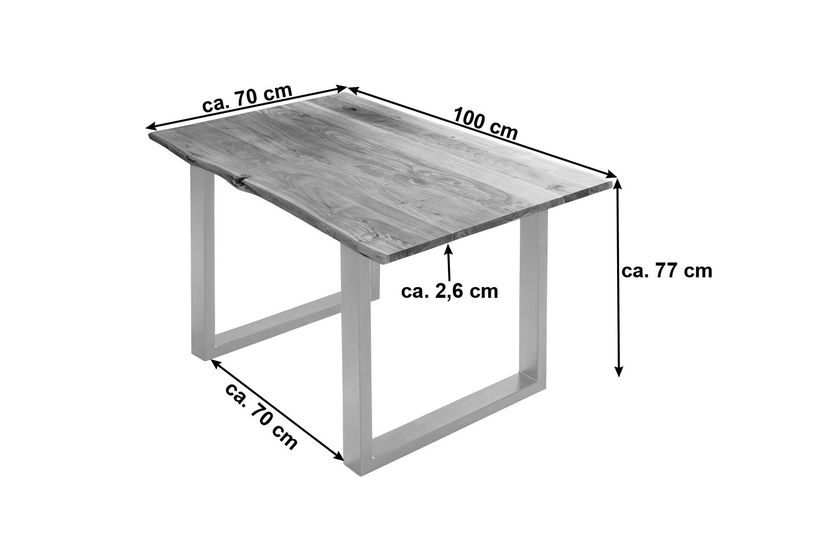 #naturfarben #100x70 #u-gestellsilber