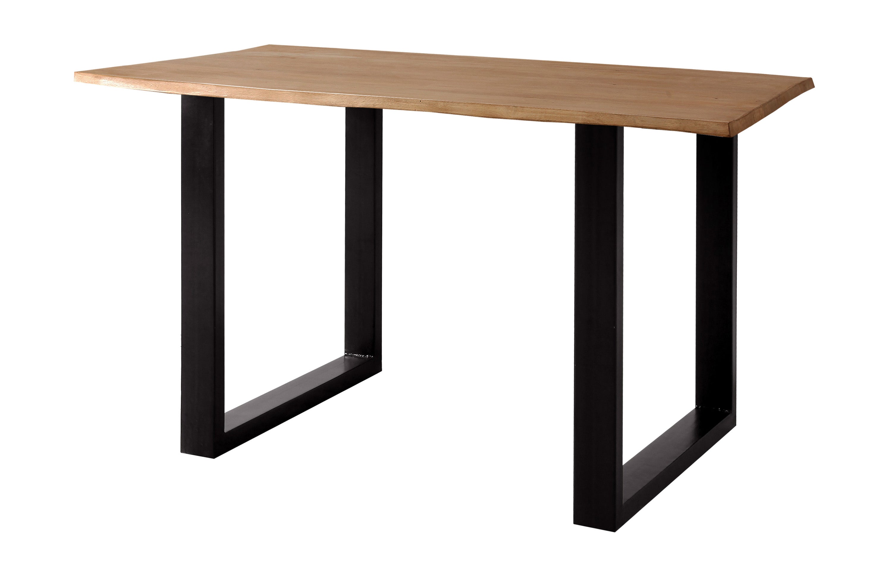 #rubberwoodeichenfarben #140x80 #u-gestellschwarz