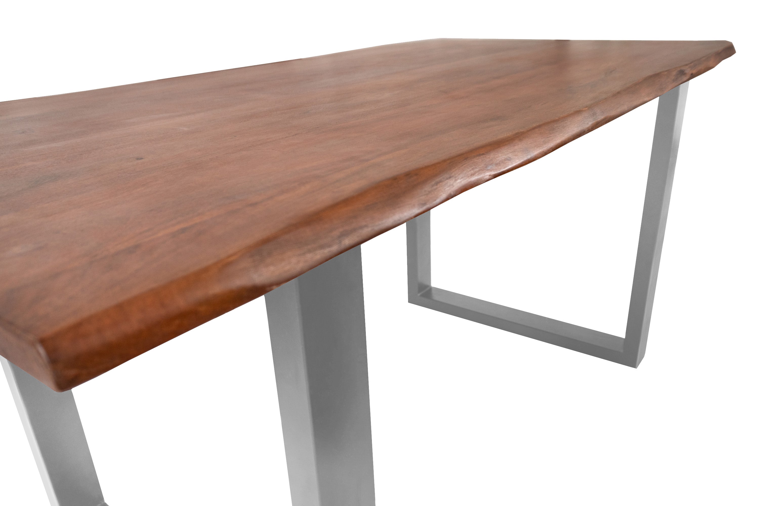 #nussbaumfarben #160x85 #u-gestellsilber