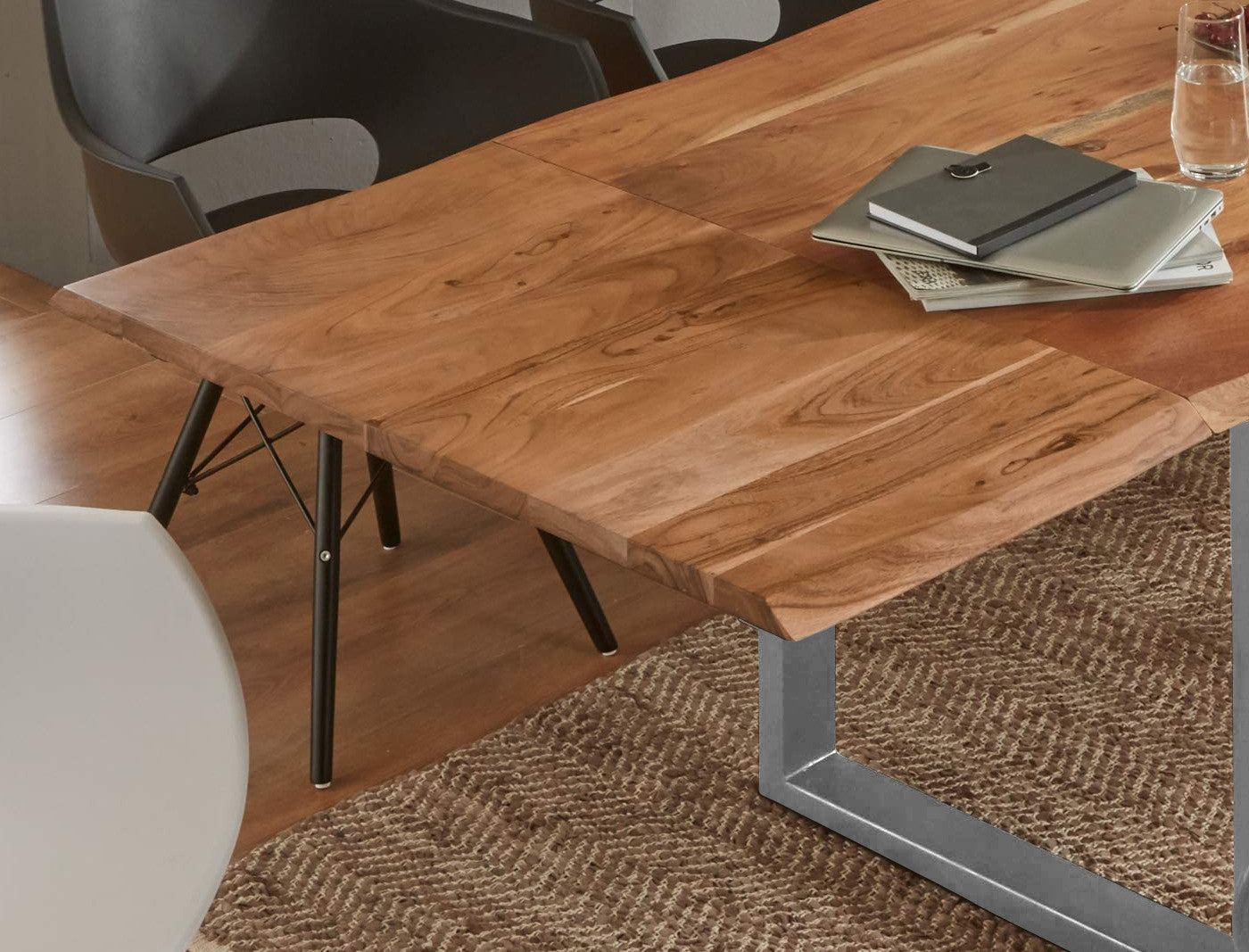 #naturfarben #140(240)x90 #u-gestellsilber
